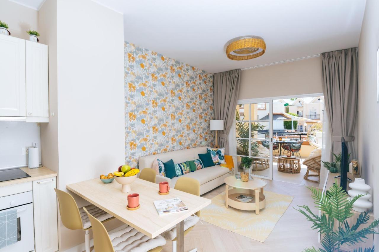 Amazing renovated pool view Apartment, 2 min to Fañabe Beach Costa Adeje  Esterno foto